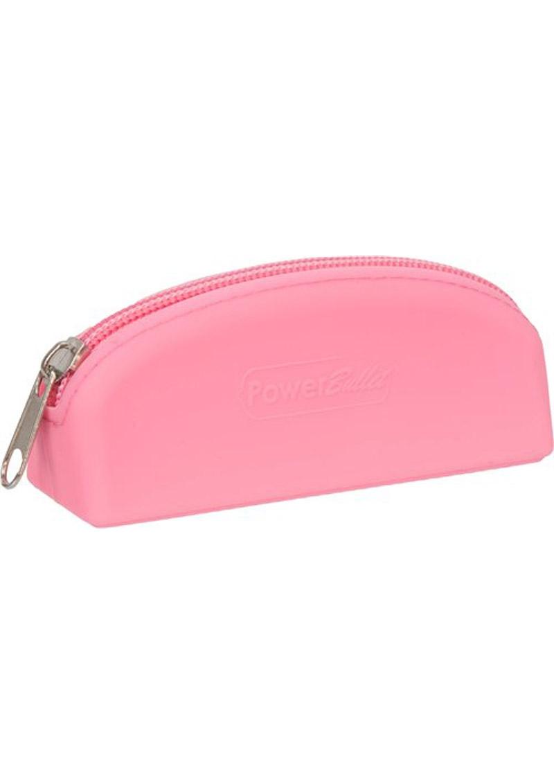 PowerBullet Silicone Storage Bag with Zipper - Pink