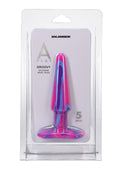 A-Play Groovy Silicone Anal Plug 5in - Fuschia/Magenta